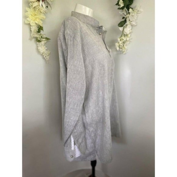 Vintage Anand‎ Woven Tunic Top Jacket L/X - Picture 4 of 10